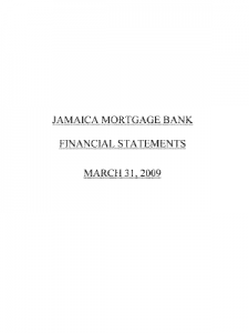 JMB Annual Report - 2009